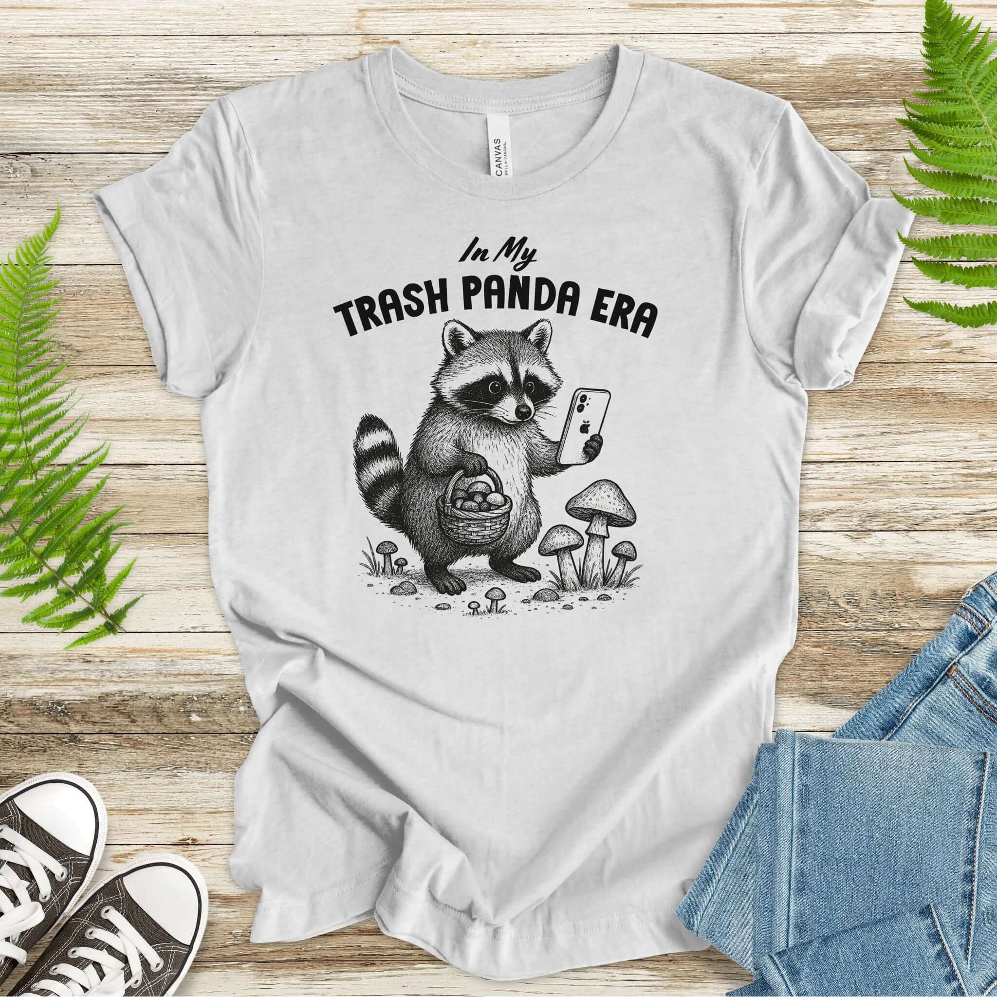 Funny Trash Panda Raccoon Shirt – Meme Tee for Raccoon Lovers