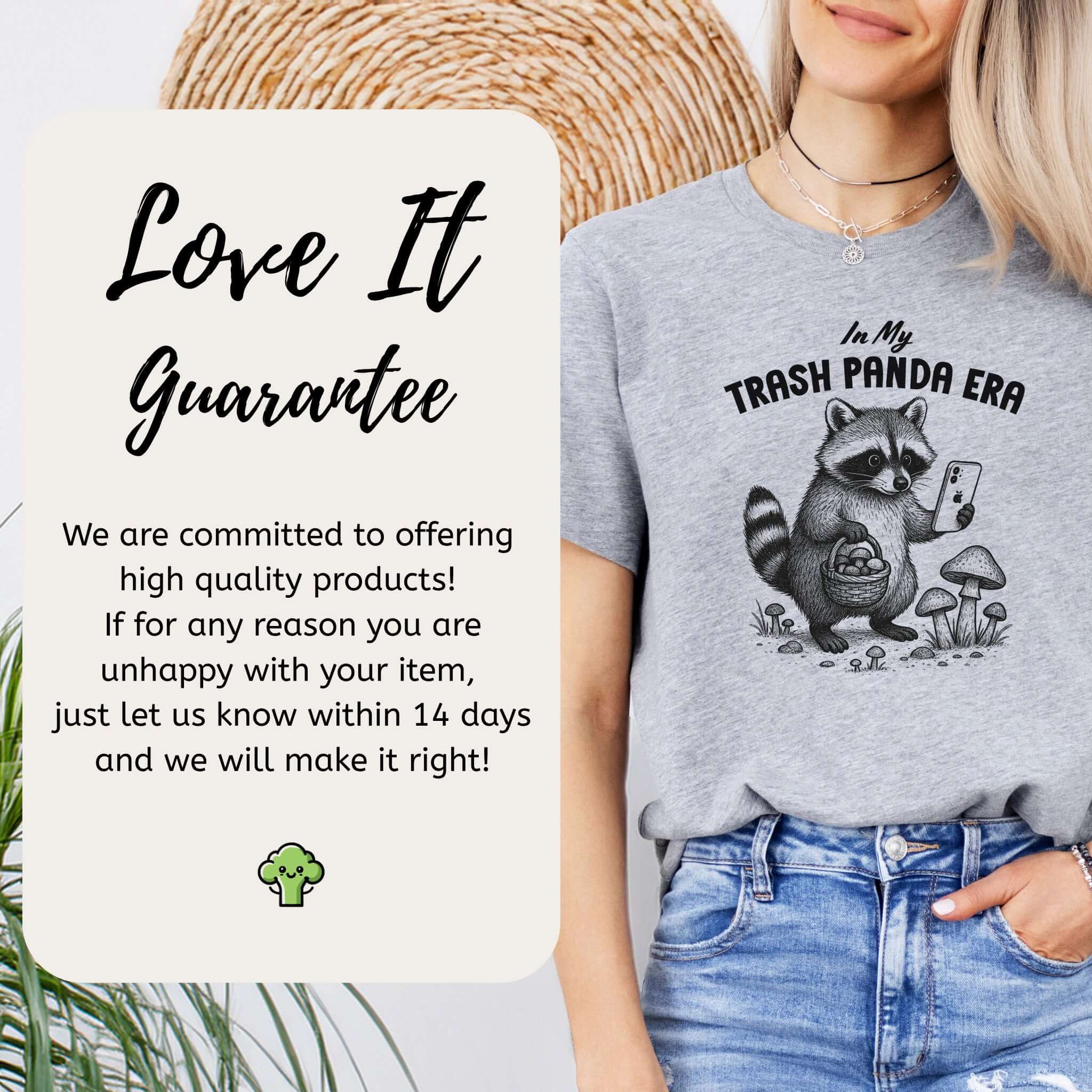 Funny Trash Panda Raccoon Shirt – Meme Tee for Raccoon Lovers