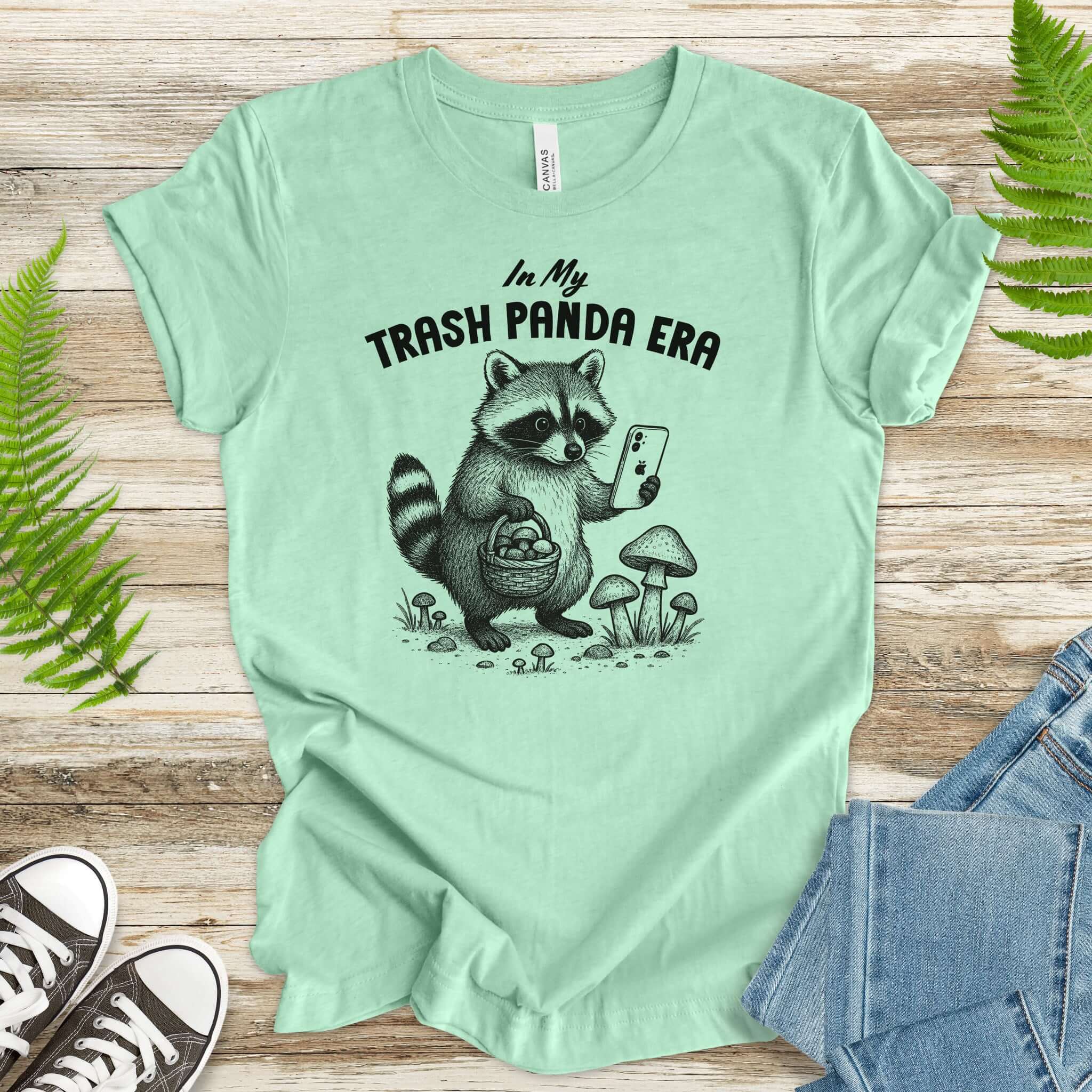Funny Trash Panda Raccoon Shirt – Meme Tee for Raccoon Lovers