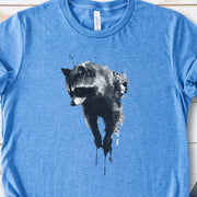 Watercolor Raccoon T-Shirt – Cute Trash Panda Nature Lover Tee