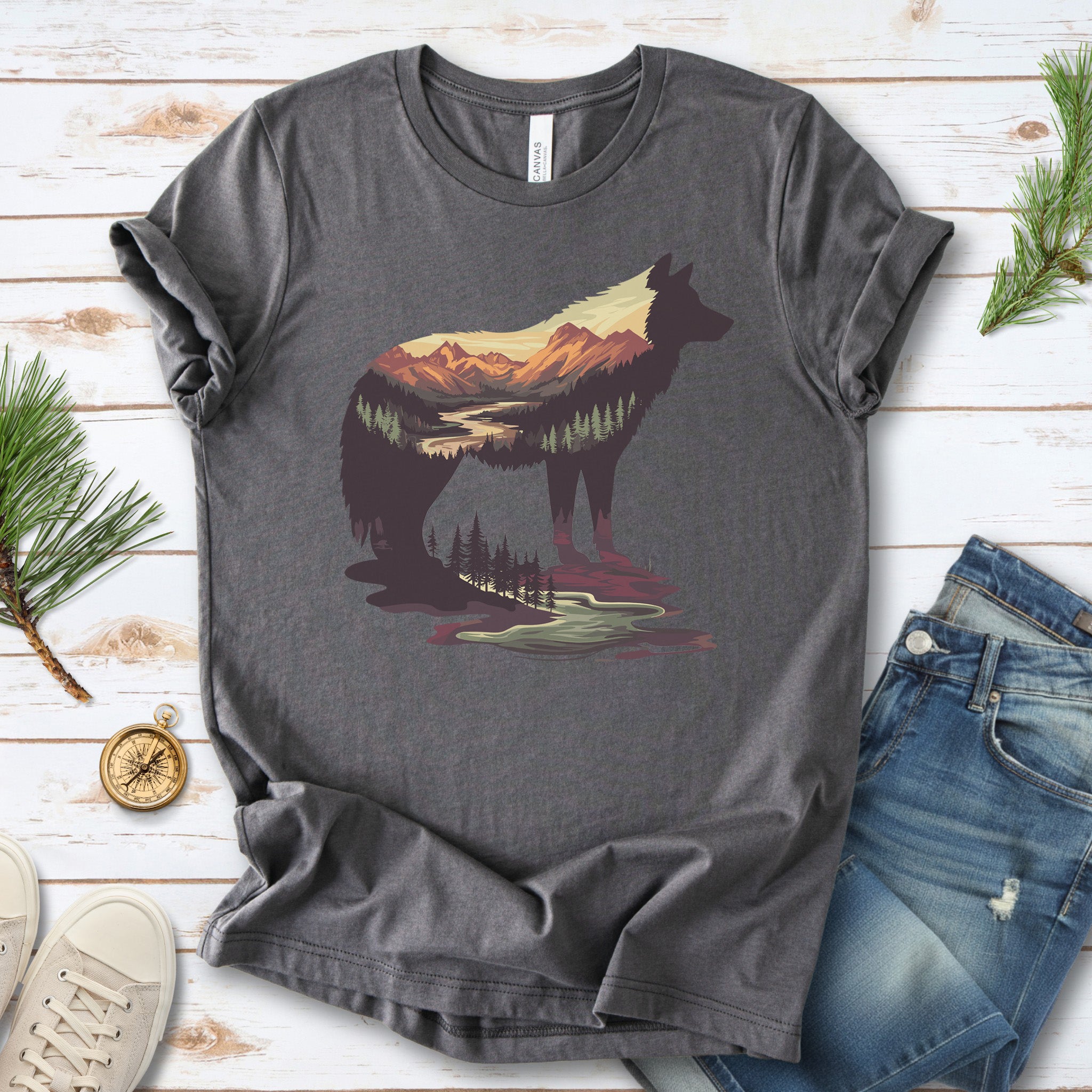 Wild Wolf Mountain T-Shirt