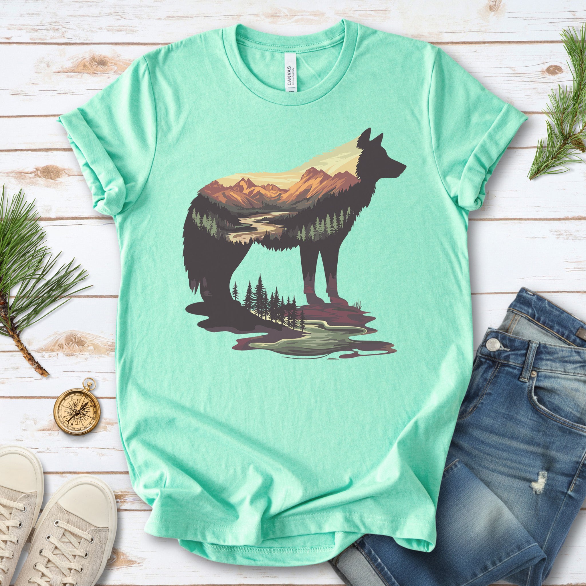 Wild Wolf Mountain T-Shirt