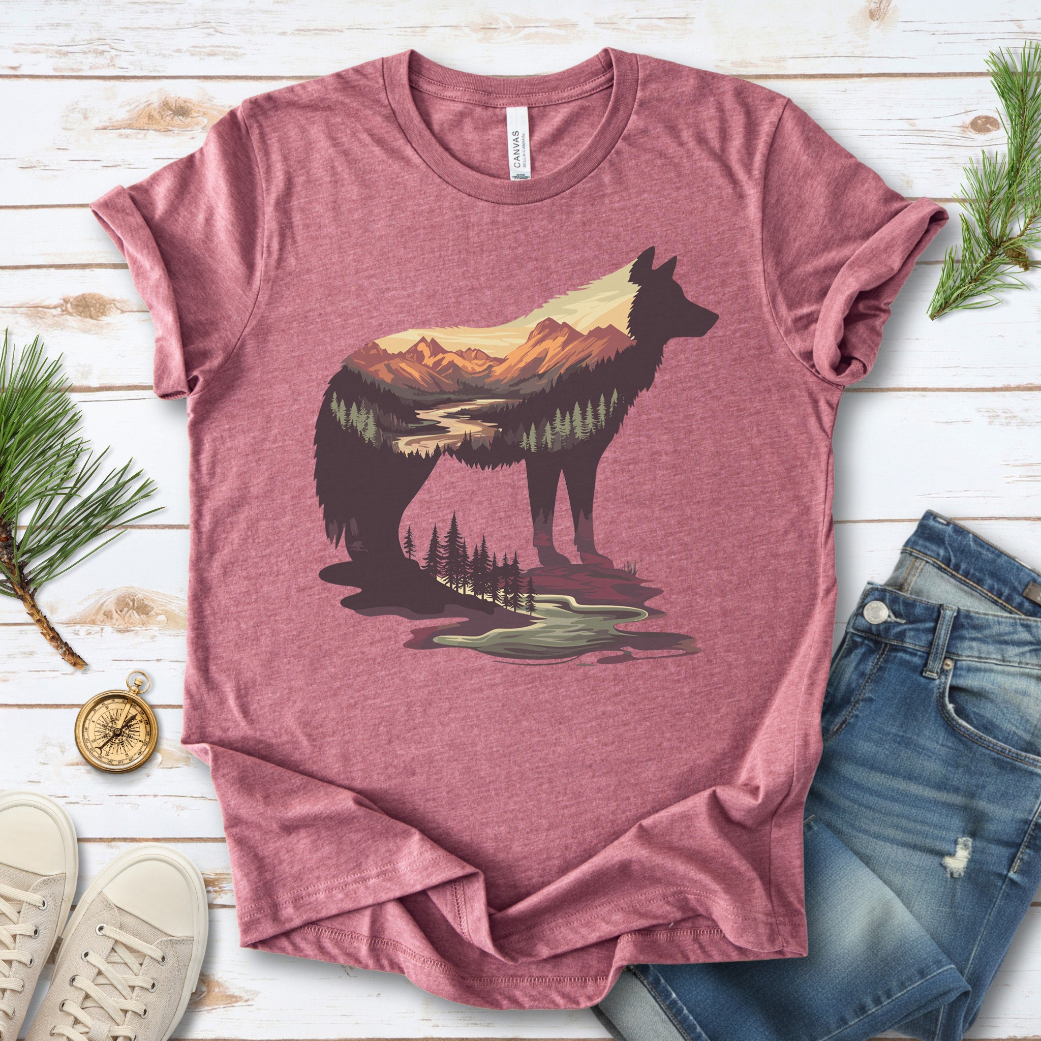 Wild Wolf Mountain T-Shirt