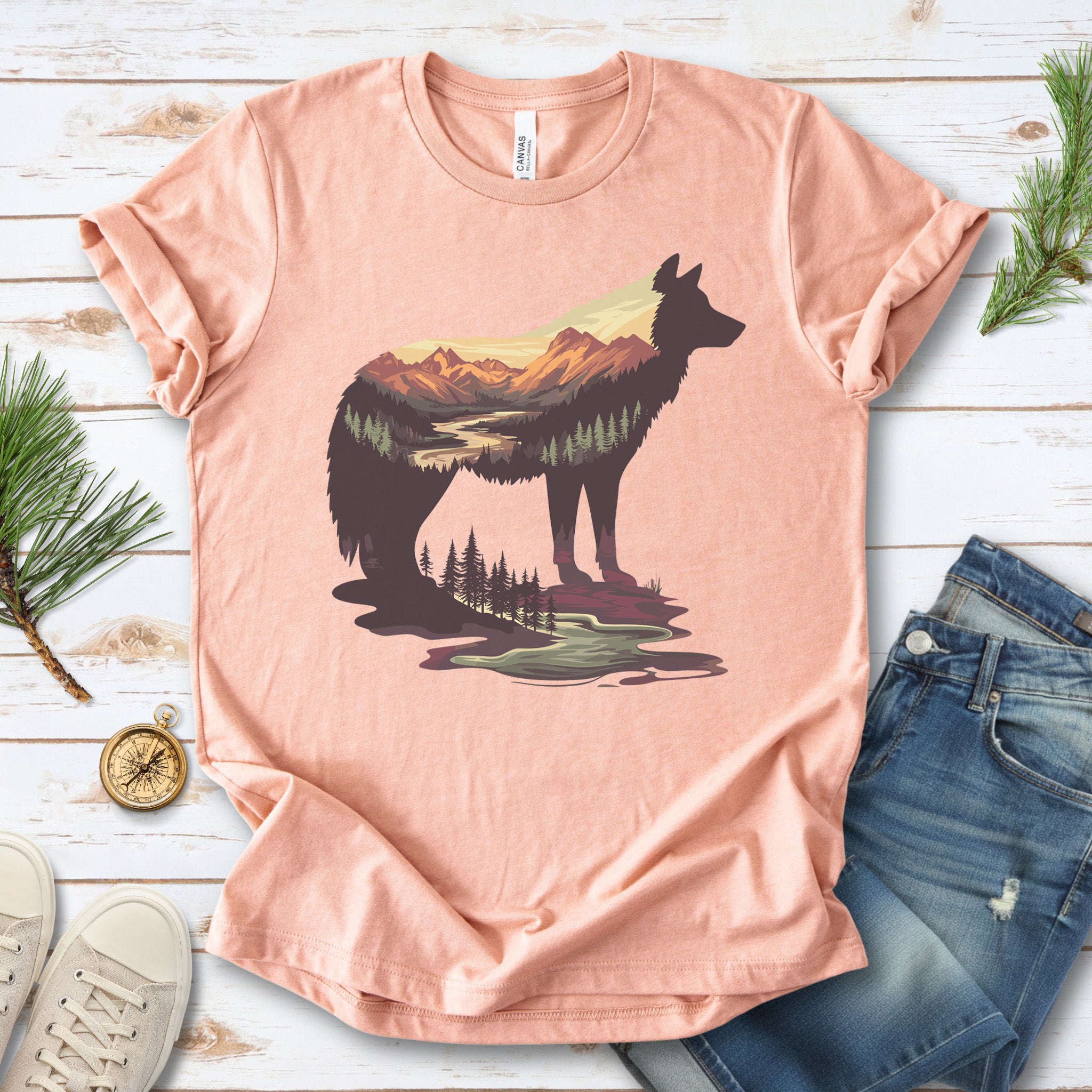 Wild Wolf Mountain T-Shirt