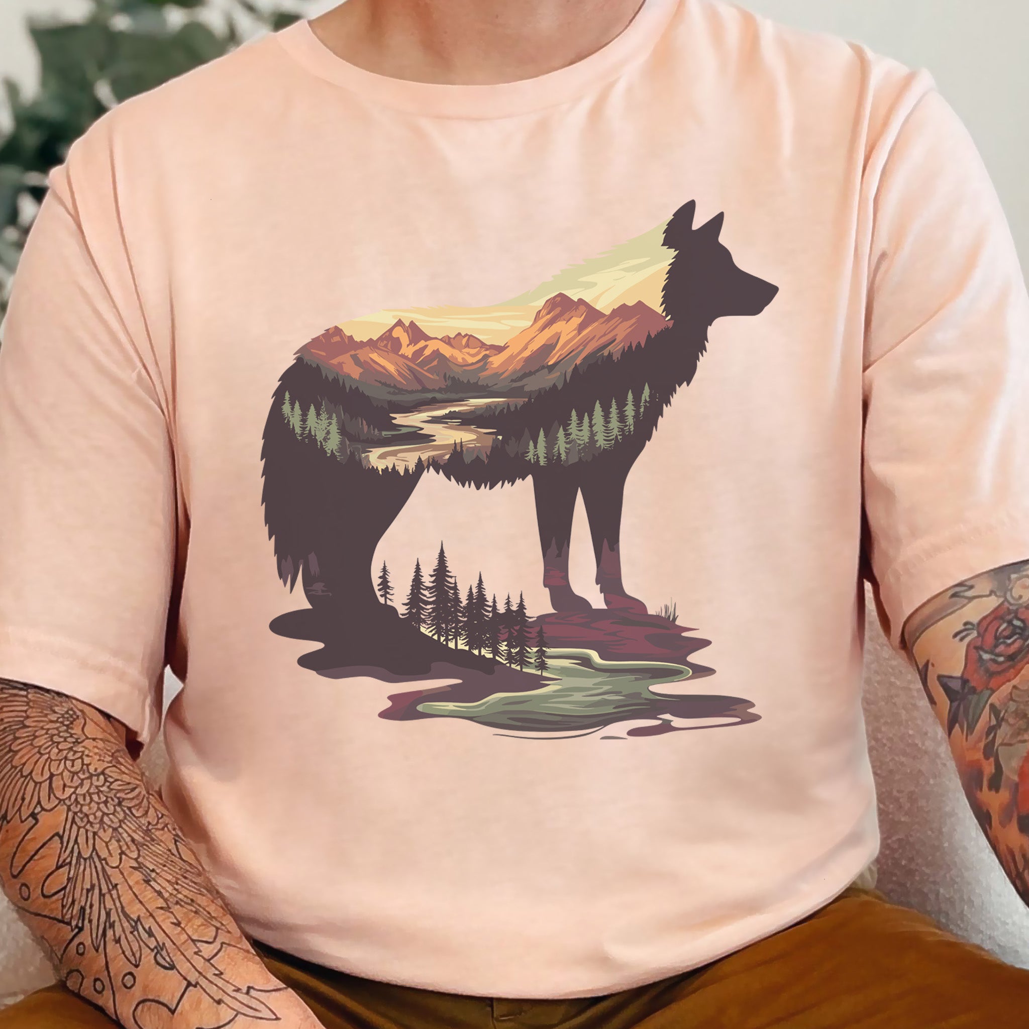 Wild Wolf Mountain T-Shirt