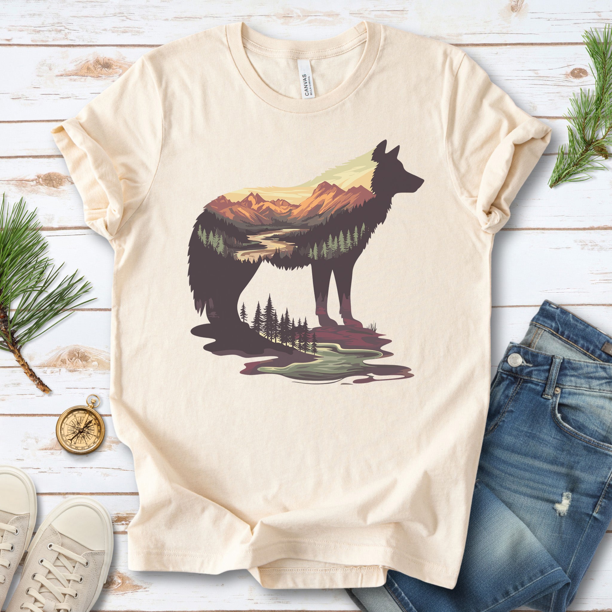 Wild Wolf Mountain T-Shirt