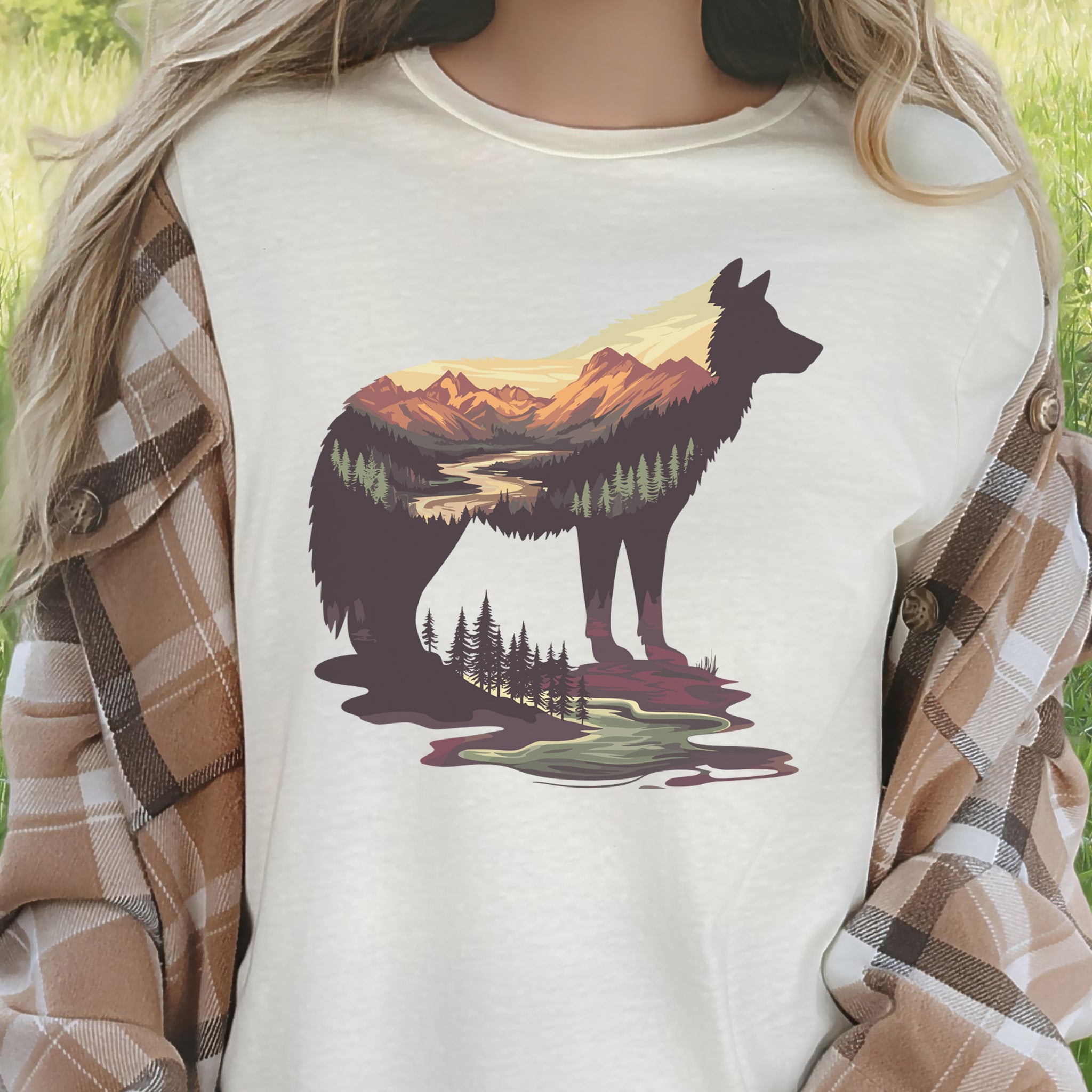 Wild Wolf Mountain T-Shirt
