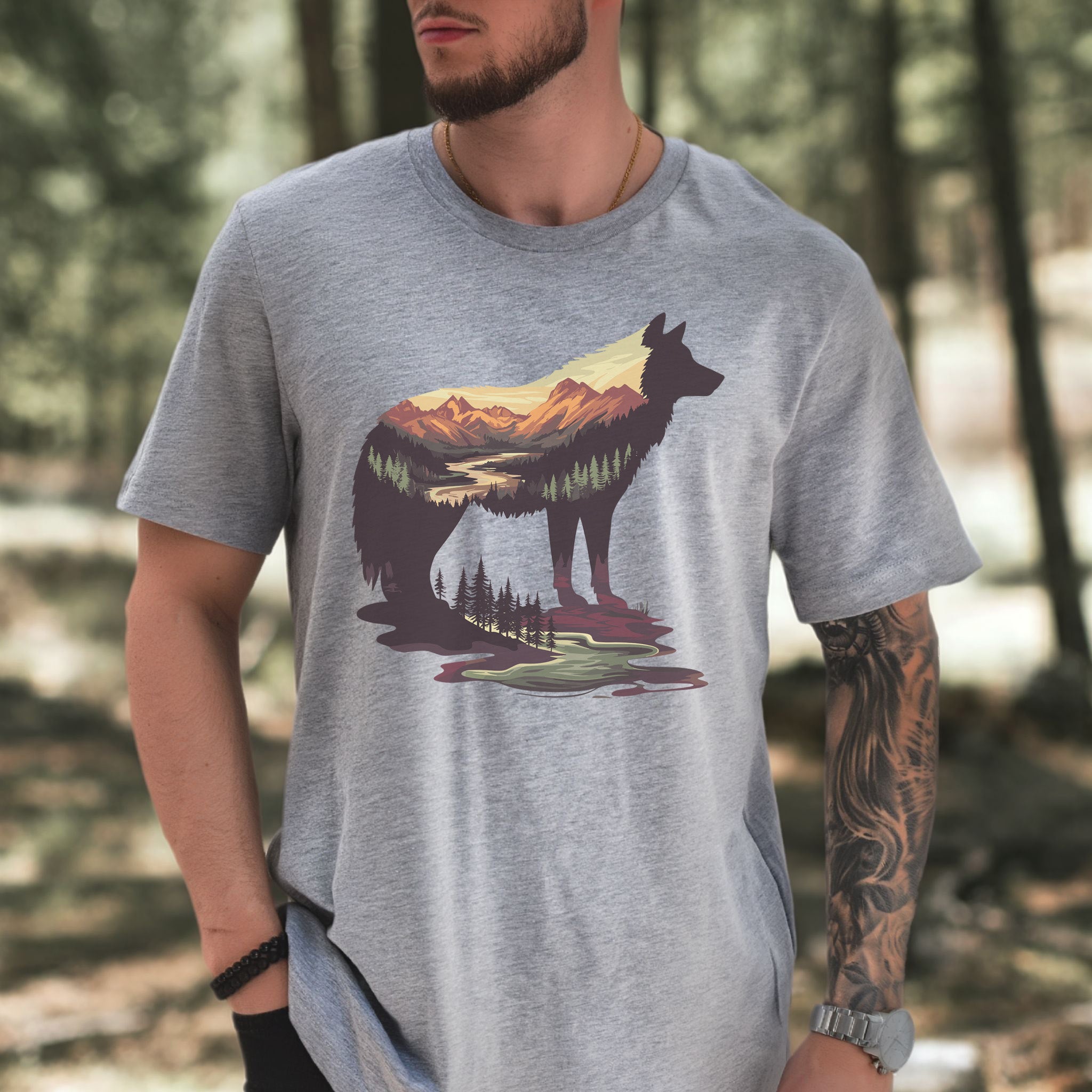 Wild Wolf Mountain T-Shirt