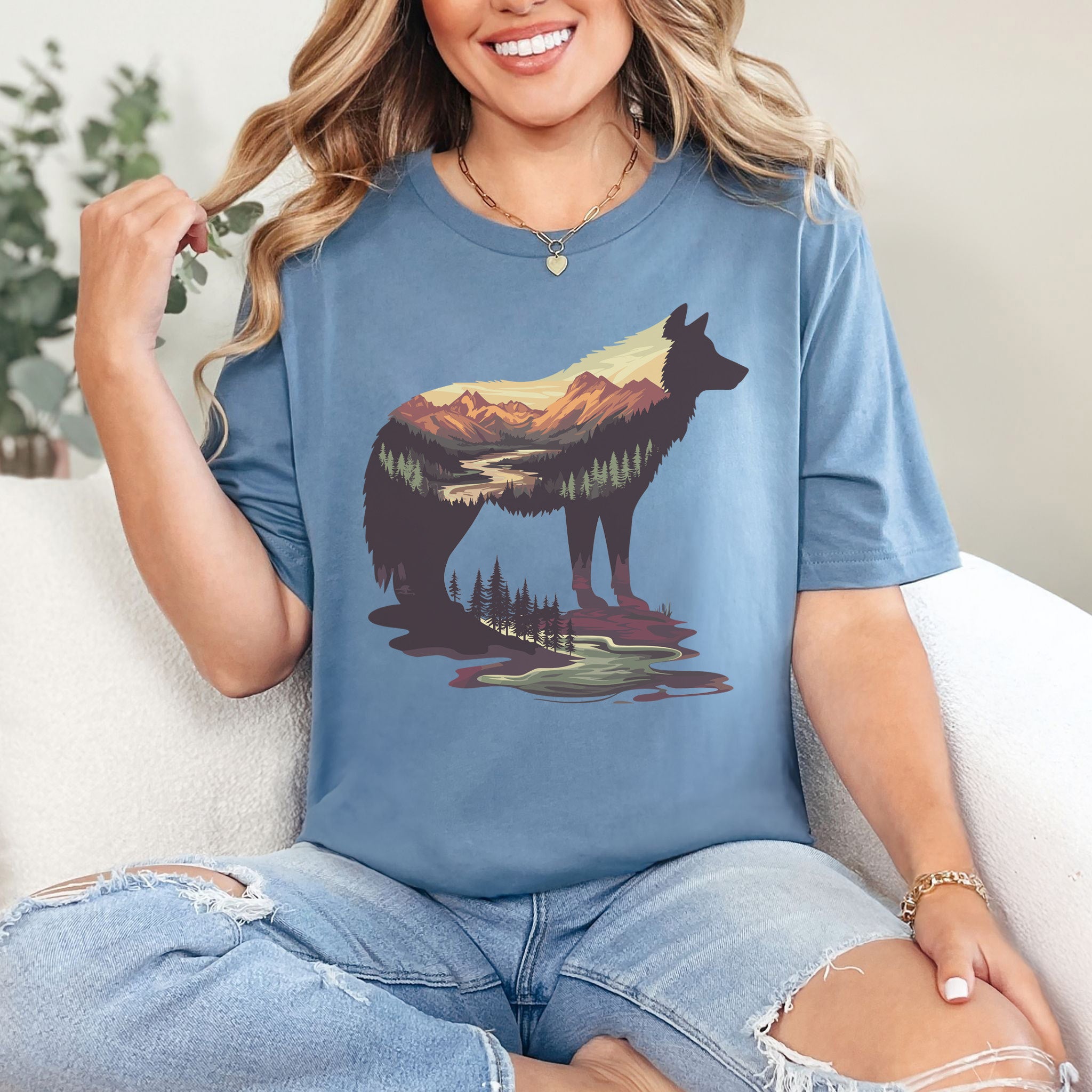 Wild Wolf Mountain T-Shirt