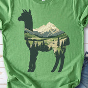 Alpine Alpaca Mountain T-Shirt