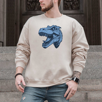 Retro T-Rex Sweatshirt – Edgy Jurassic Nostalgia for Dino Lovers