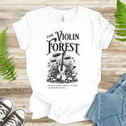 Mystical Violin Forest T-Shirt
