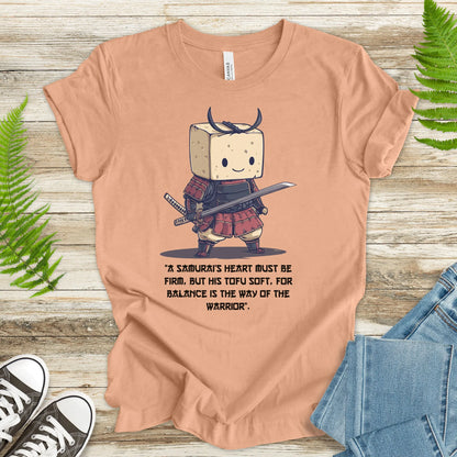 Tofu Samurai T-Shirt – Funny Vegan Warrior Tee - TShirtree