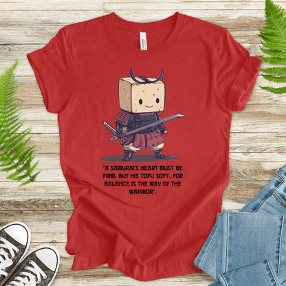 Tofu Samurai T-Shirt – Funny Vegan Warrior Tee - TShirtree