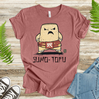 Tofu Sumo T-Shirt – The Mighty Bean Wrestler - TShirtree