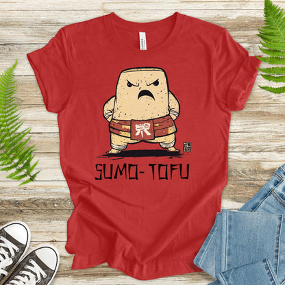 Tofu Sumo T-Shirt – The Mighty Bean Wrestler - TShirtree