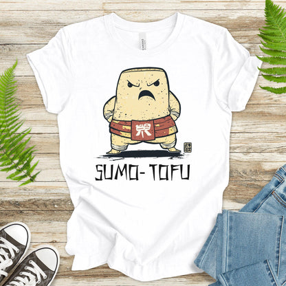 Tofu Sumo T-Shirt – The Mighty Bean Wrestler - TShirtree