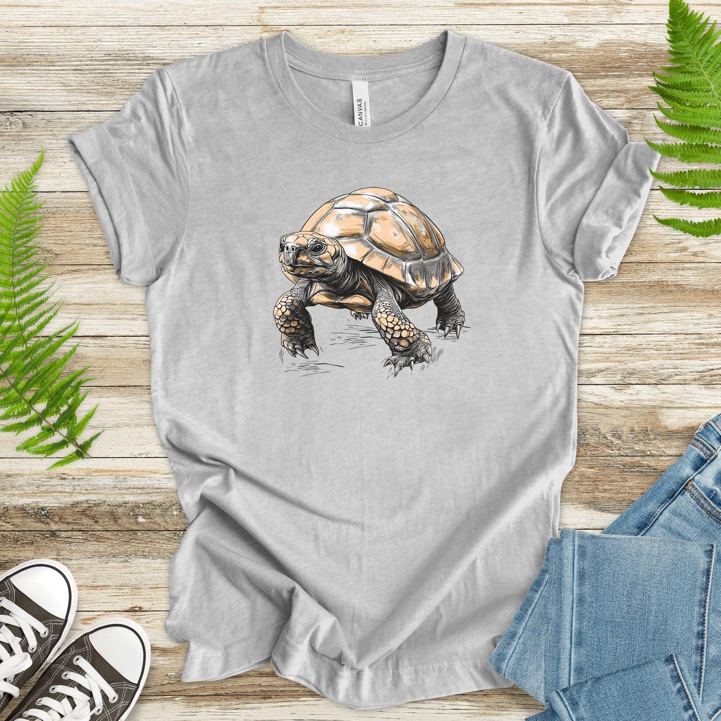 Tortoise T-Shirt – Realistic Design - TShirtree