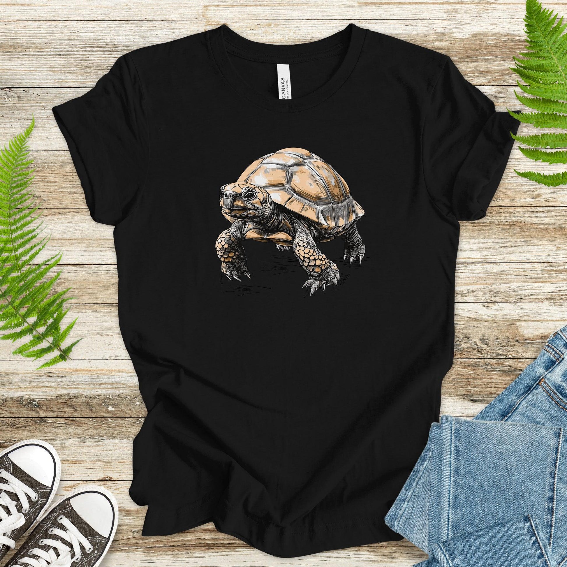 Tortoise T-Shirt – Realistic Design - TShirtree