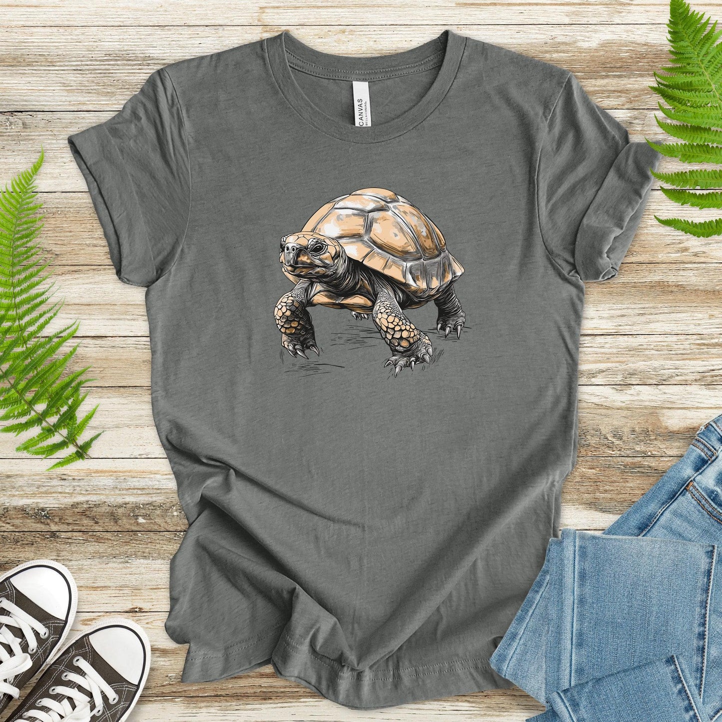 Tortoise T-Shirt – Realistic Design - TShirtree