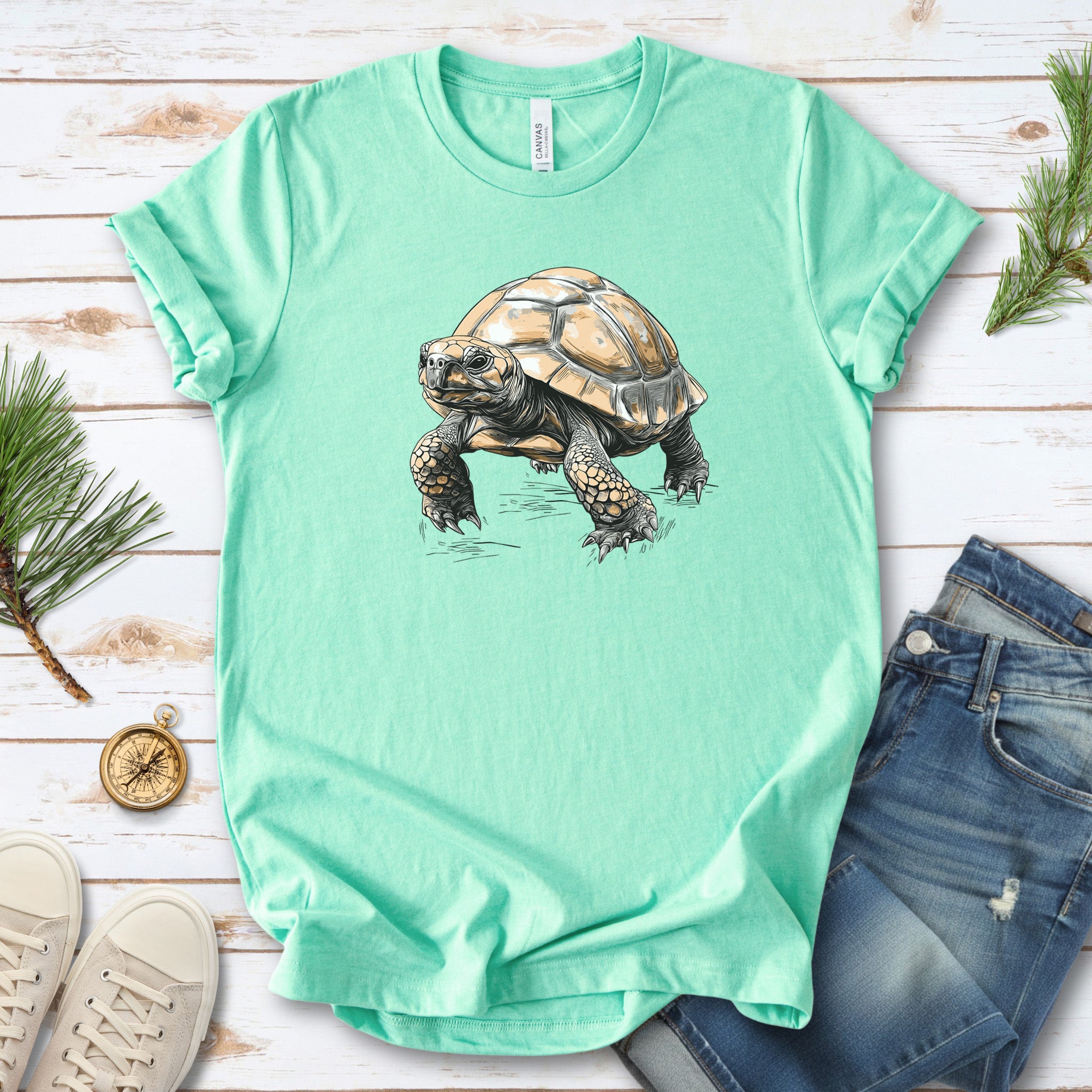 Tortoise T-Shirt – Realistic Design