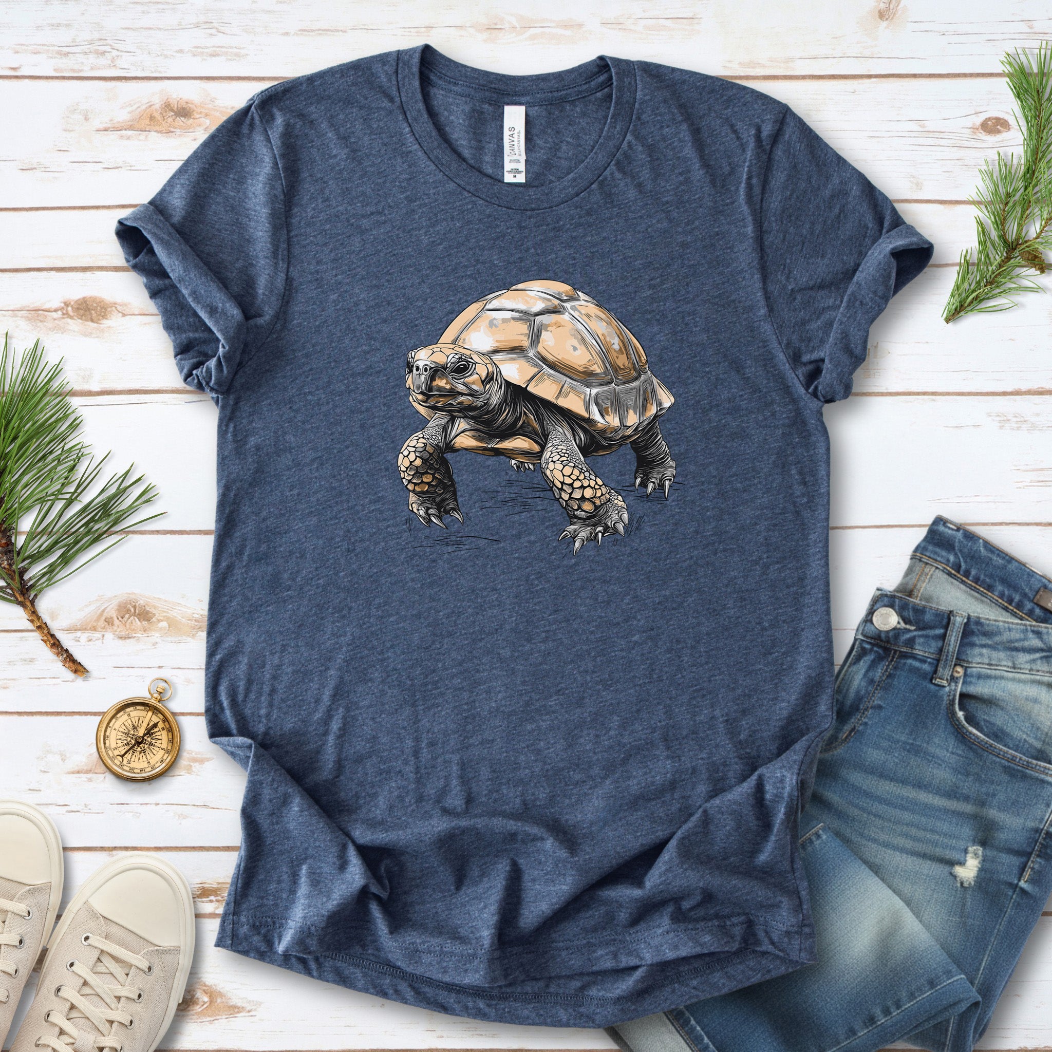 Tortoise T-Shirt – Realistic Design
