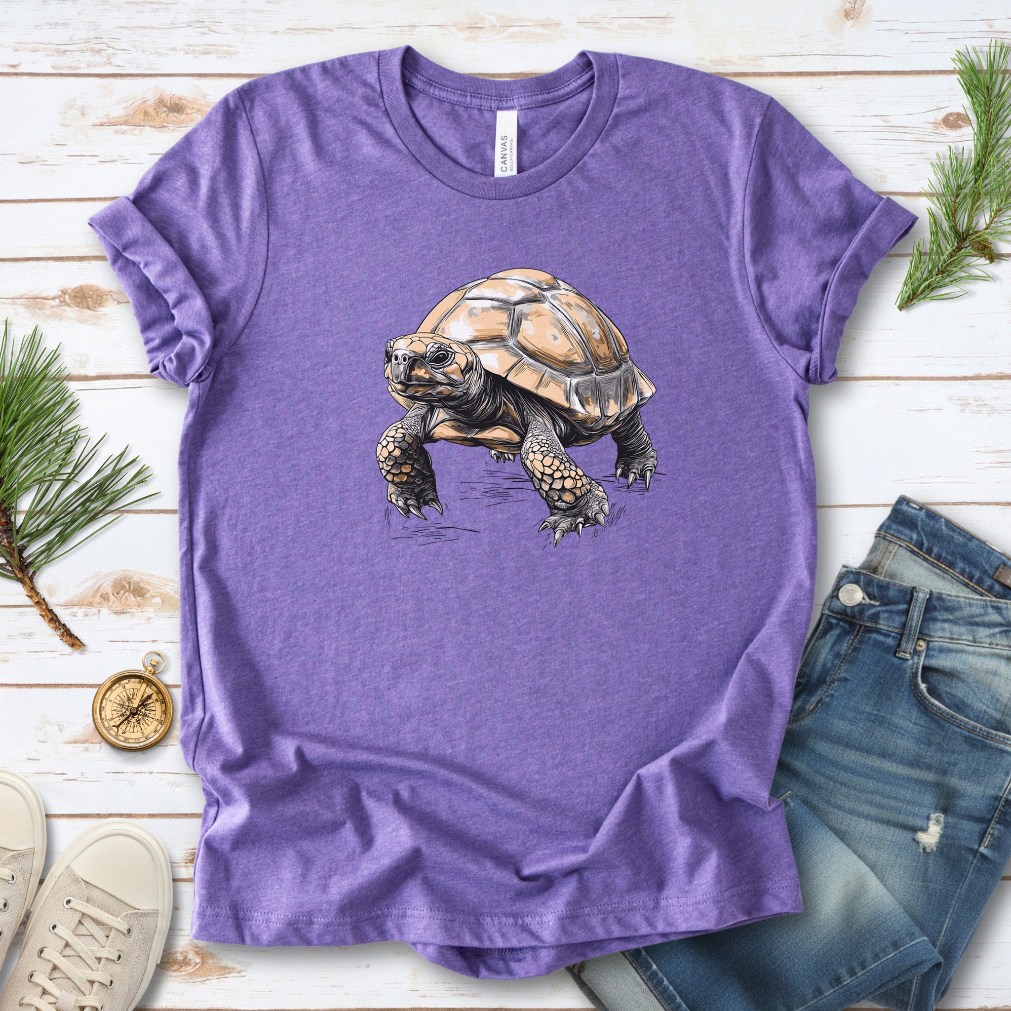 Tortoise T-Shirt – Realistic Design