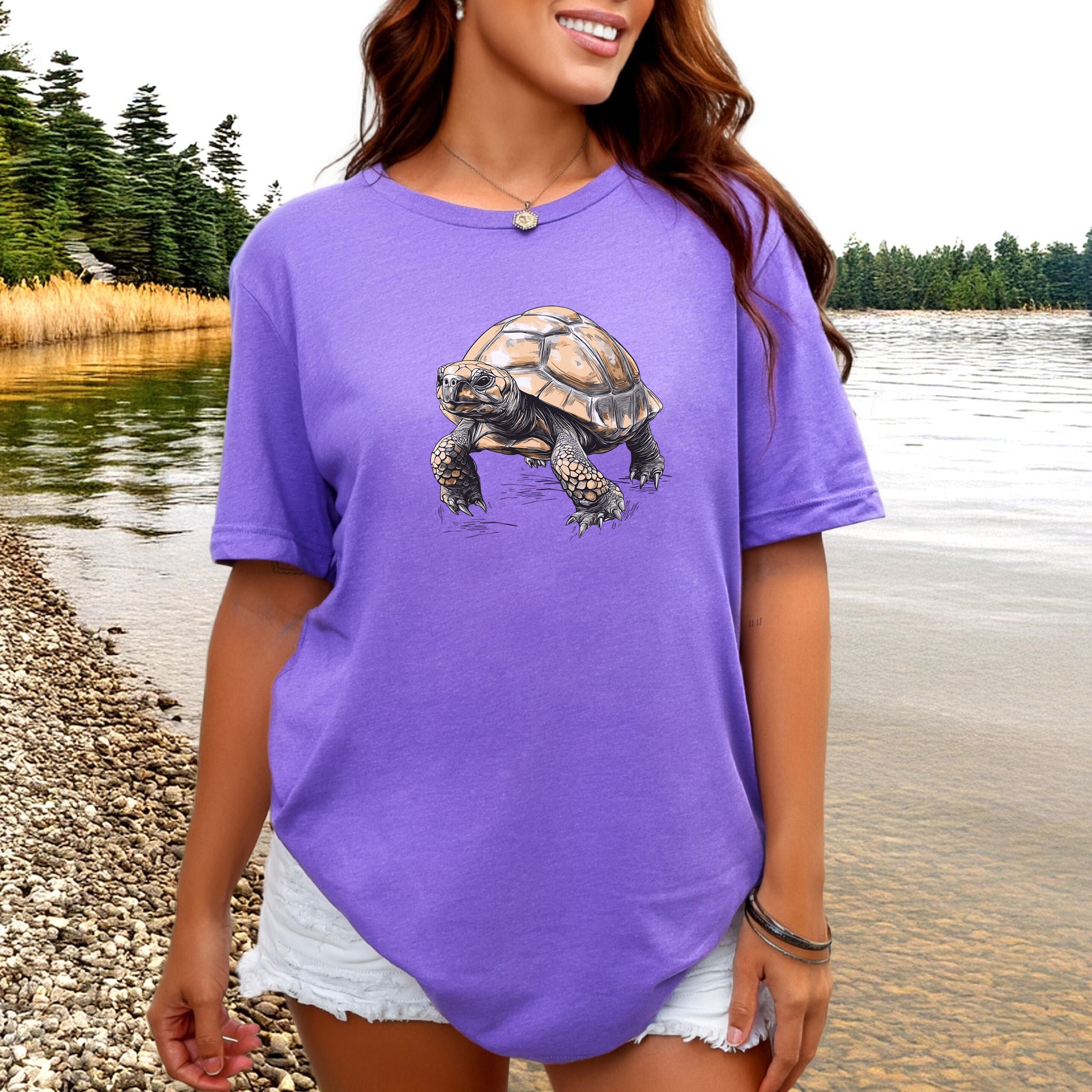 Tortoise T-Shirt – Realistic Design