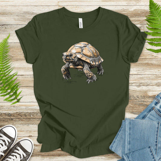 Tortoise T-Shirt – Realistic Design - TShirtree