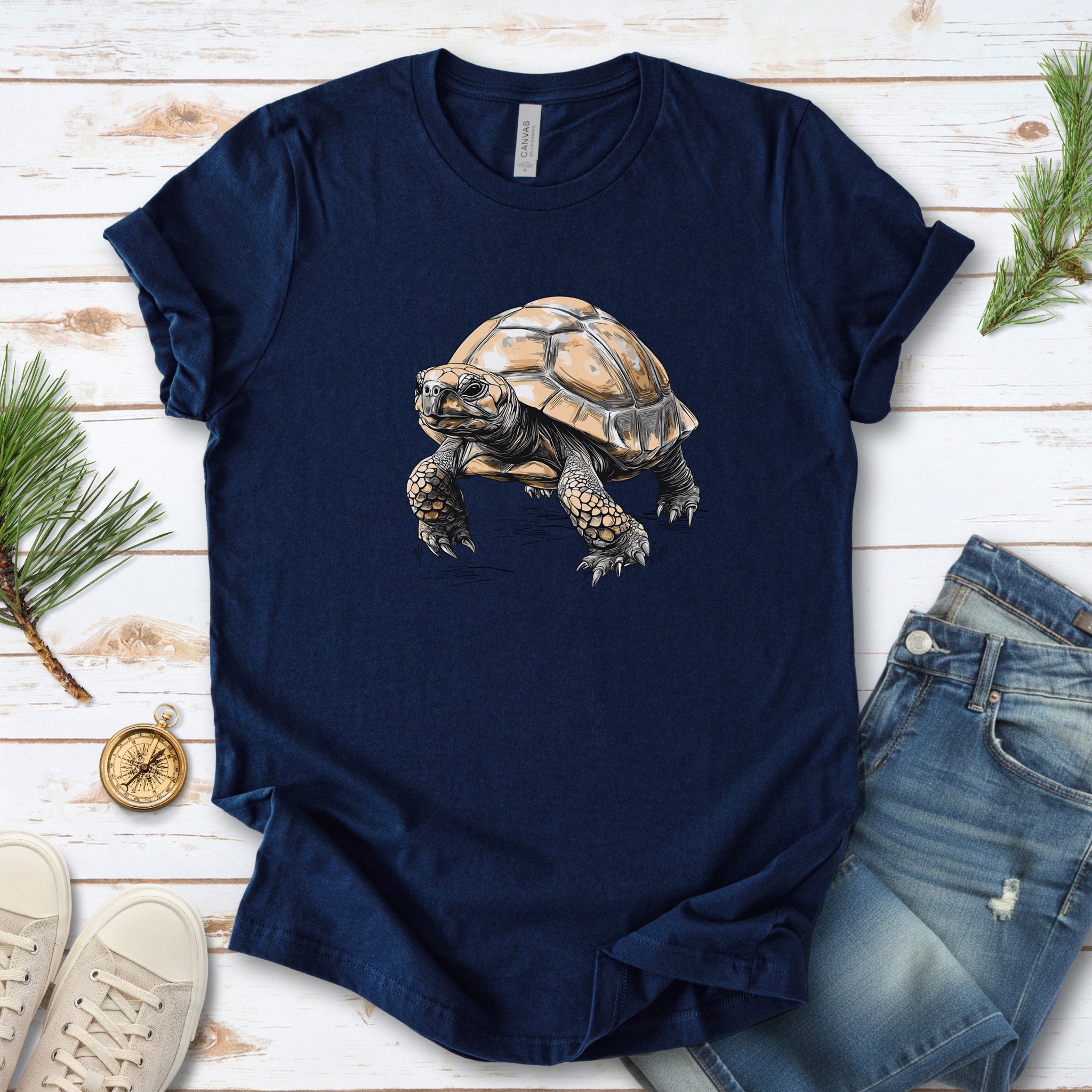 Tortoise T-Shirt – Realistic Design