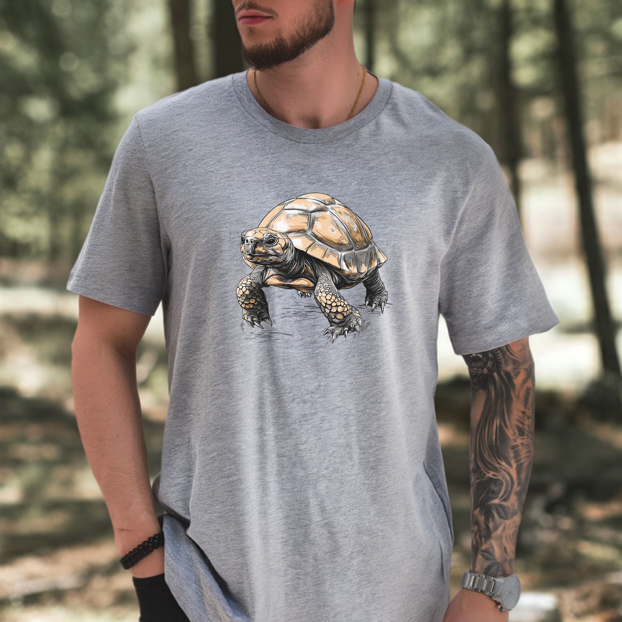 Tortoise T-Shirt – Realistic Design
