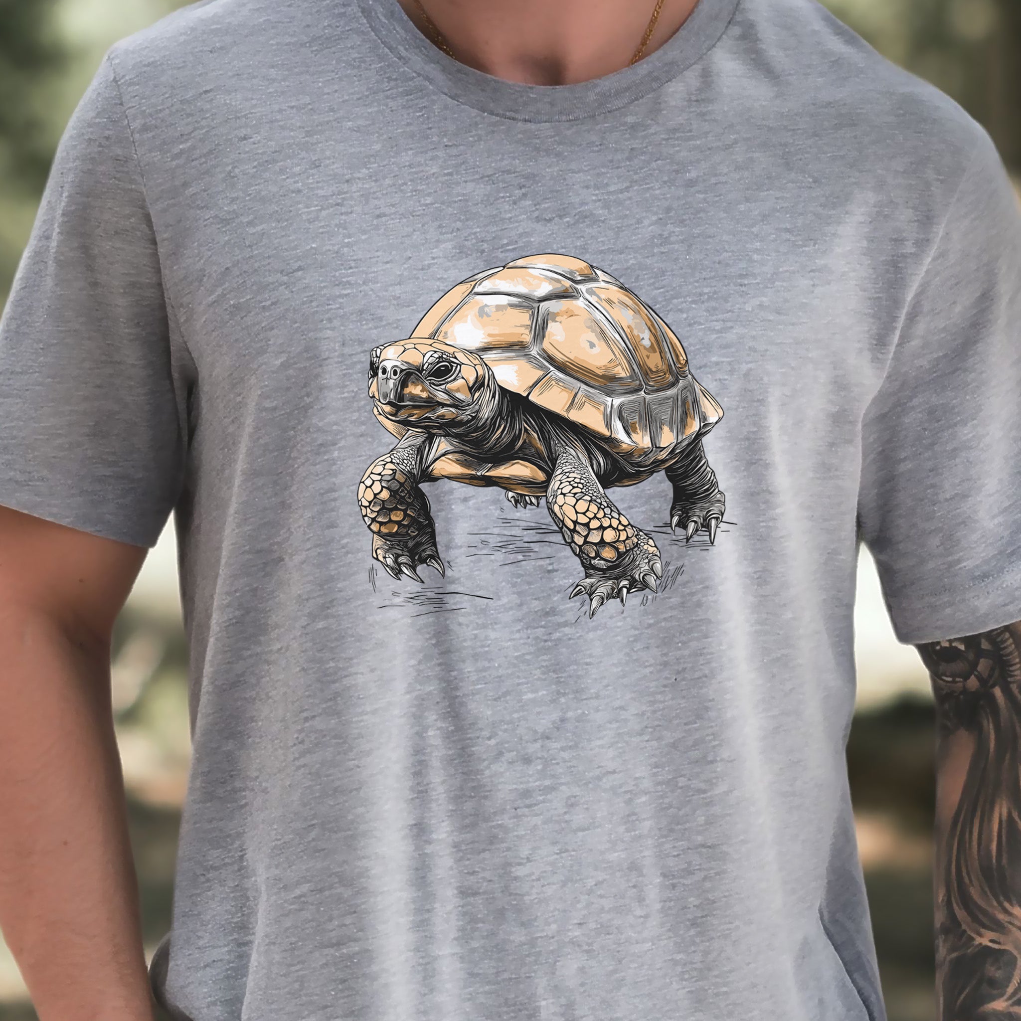 Tortoise T-Shirt – Realistic Design