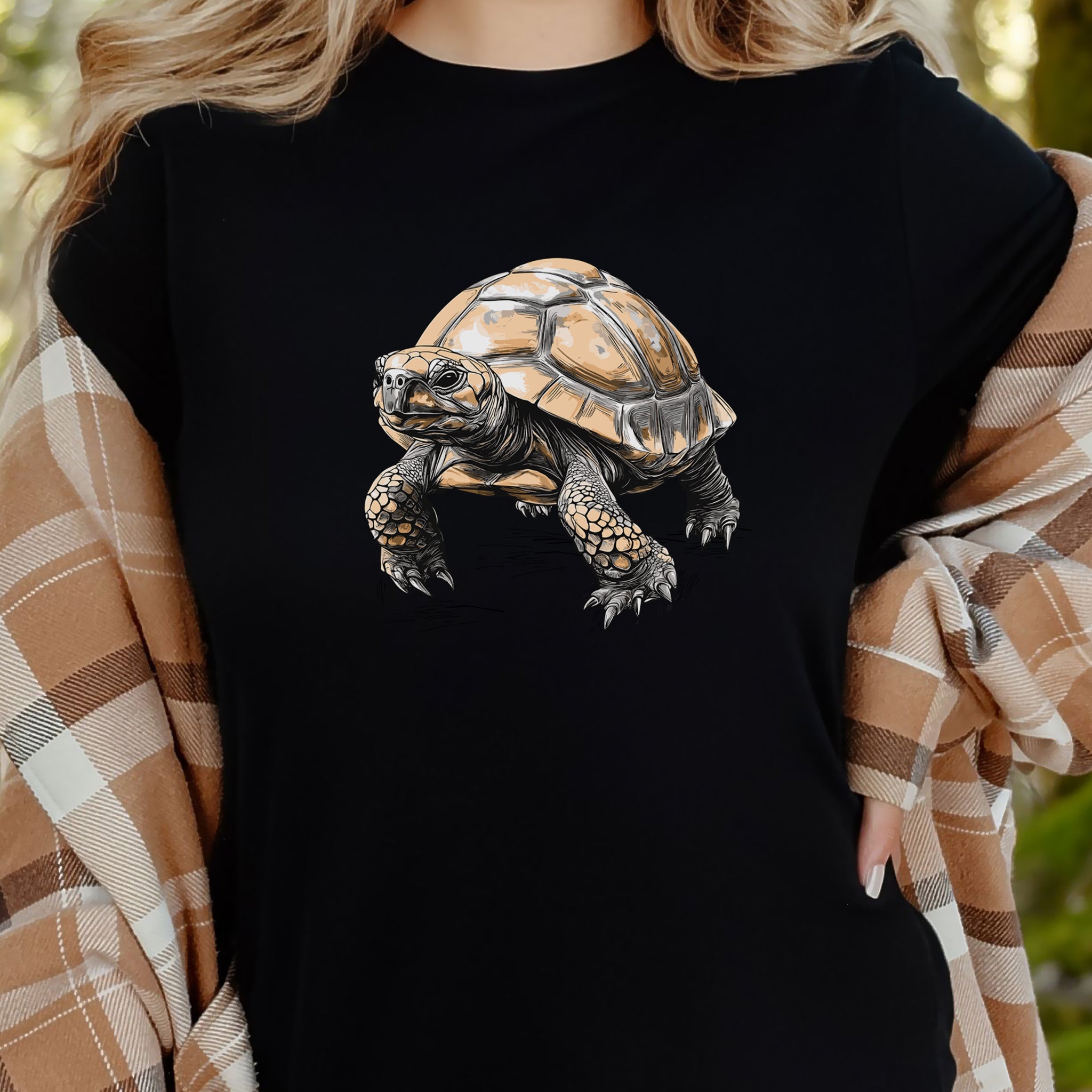 Tortoise T-Shirt – Realistic Design