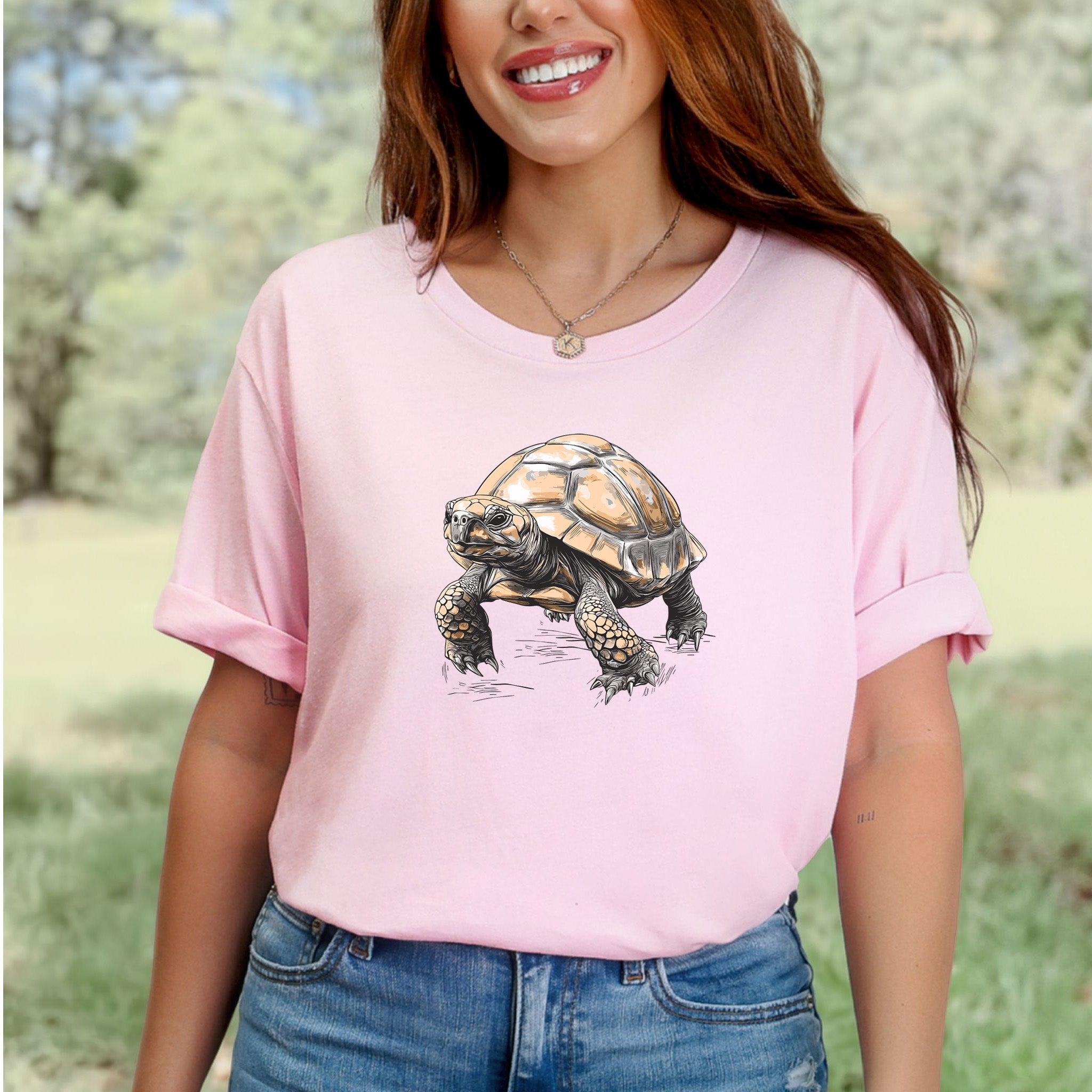 Tortoise T-Shirt – Realistic Design