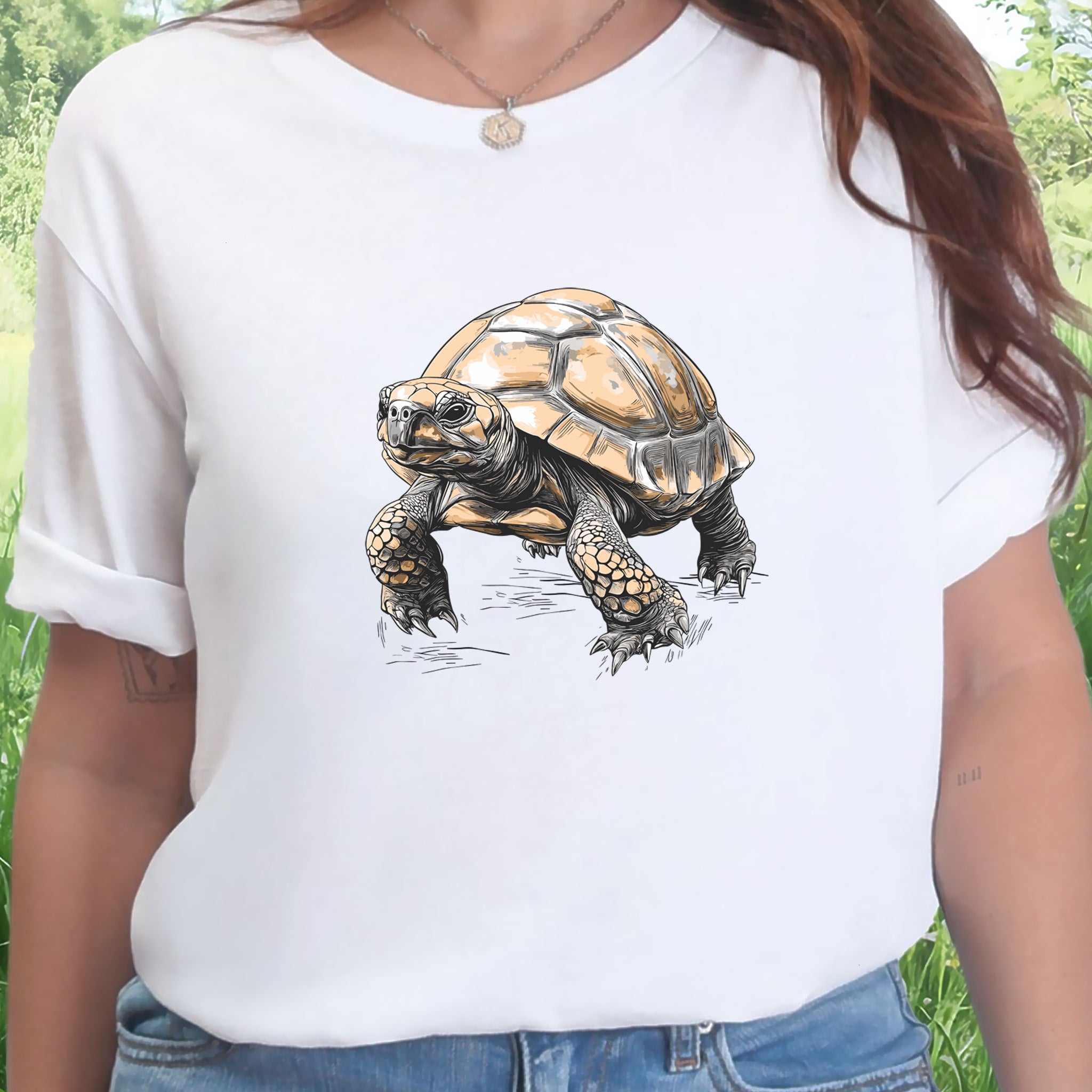 Tortoise T-Shirt – Realistic Design