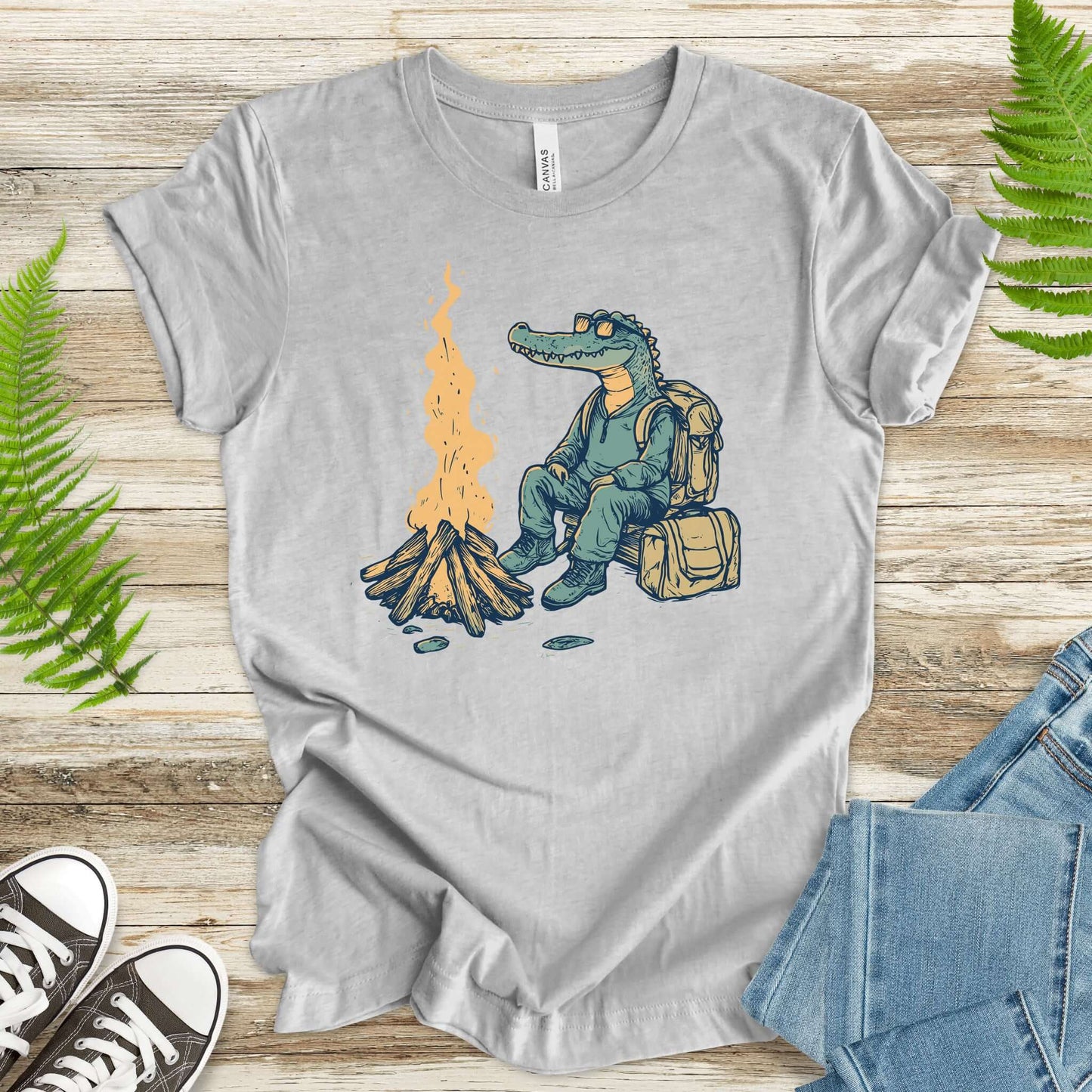 Campfire Crocodile T-Shirt