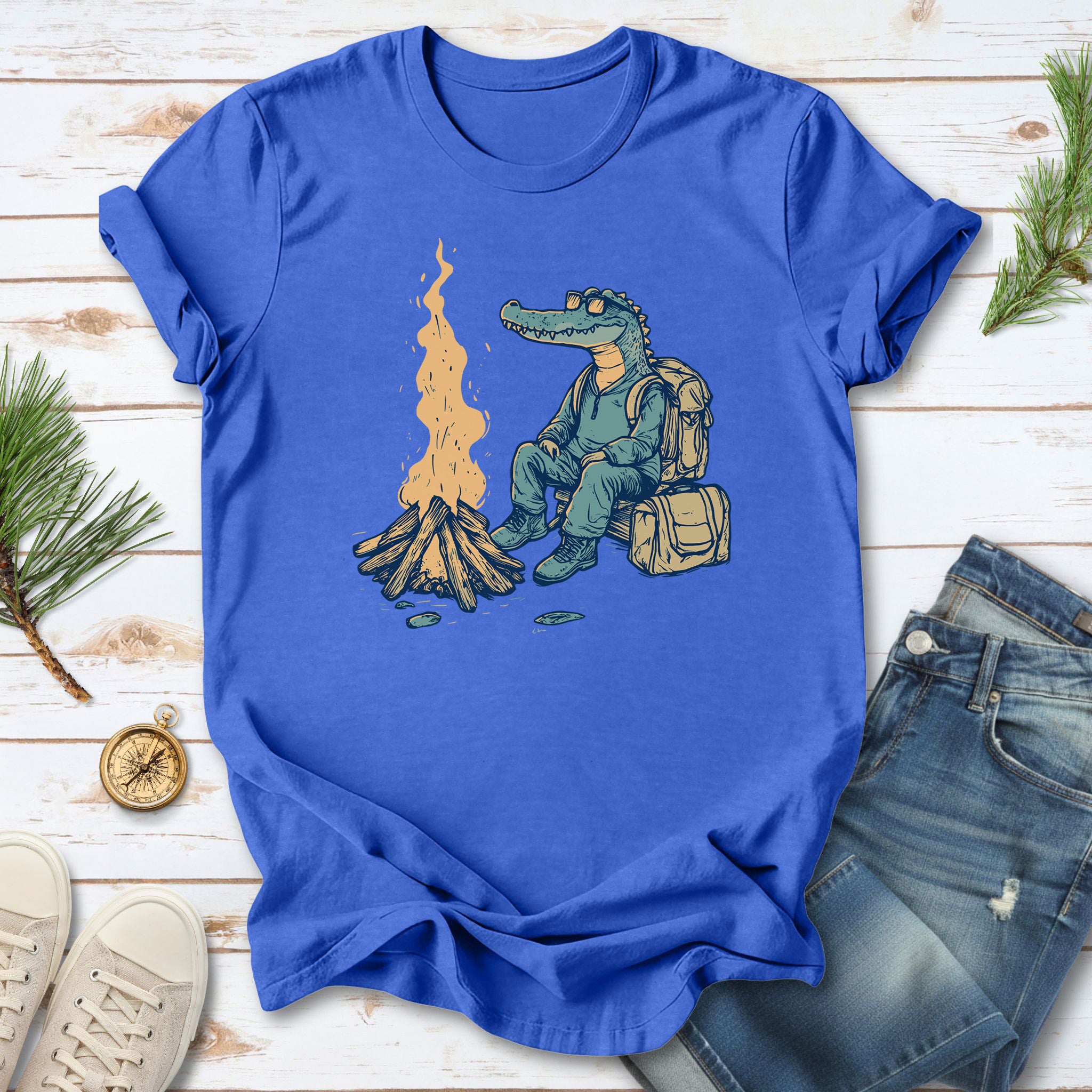 Campfire Crocodile T-Shirt