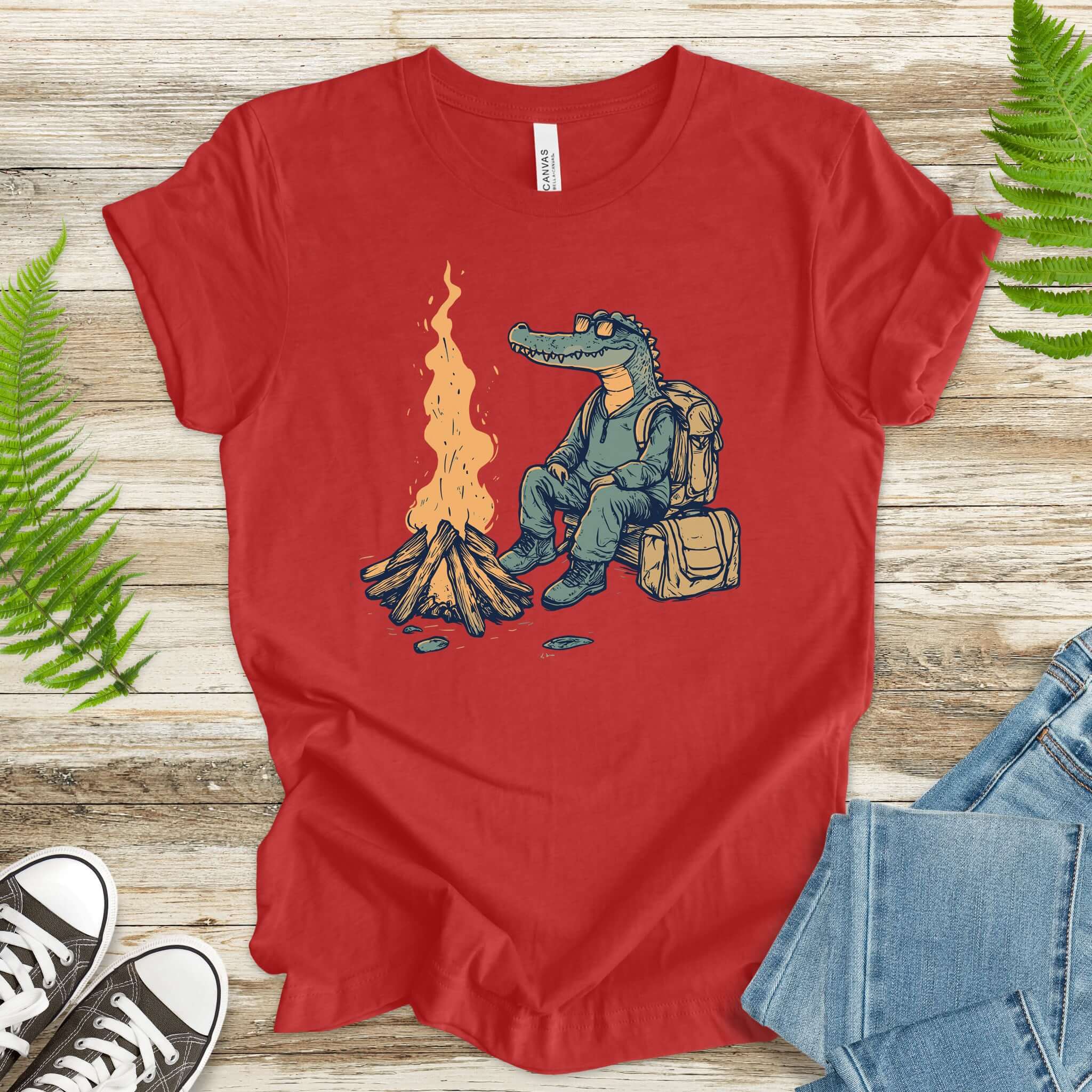 Campfire Crocodile T-Shirt