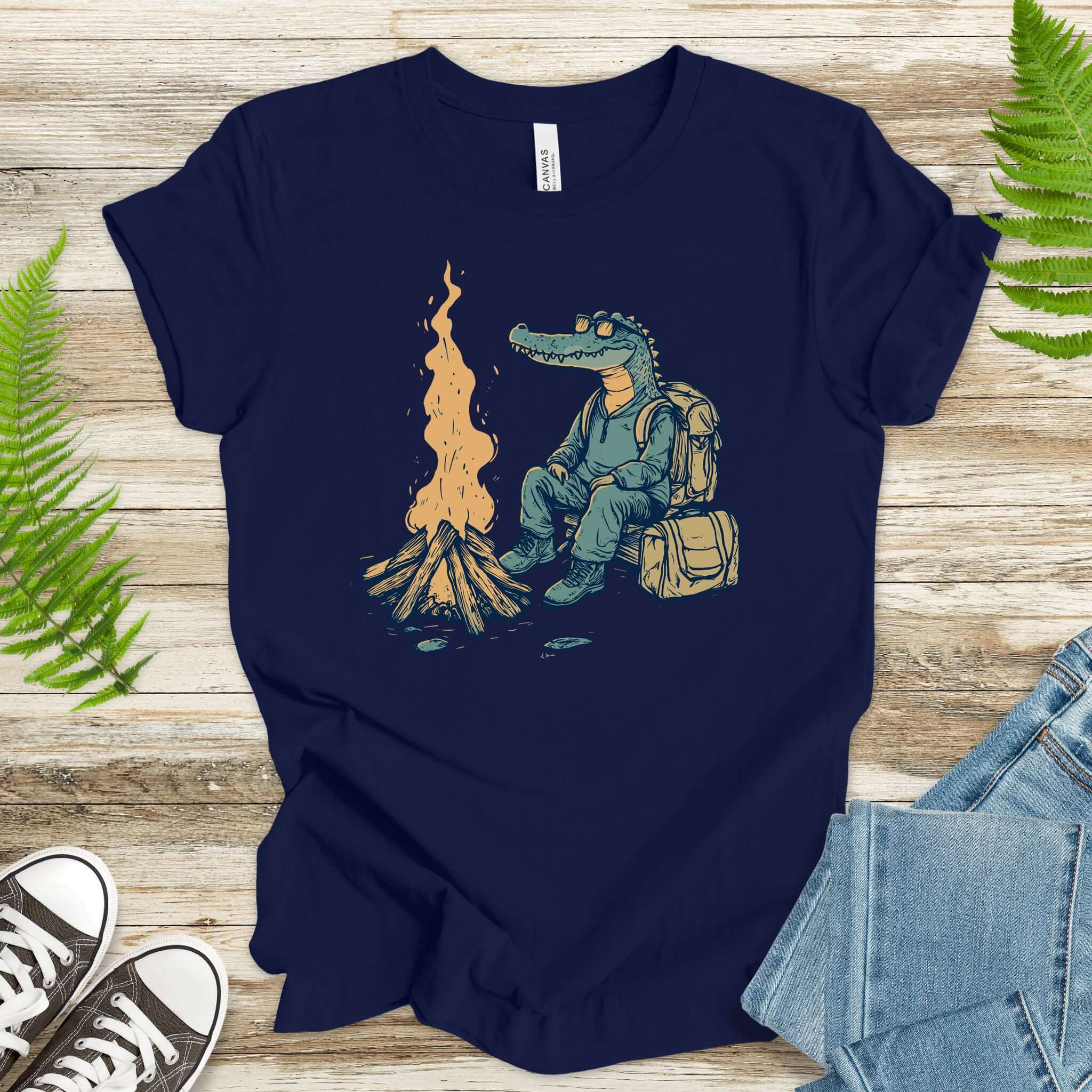 Campfire Crocodile T-Shirt