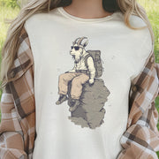 Cliffside Hiking Goat T-Shirt
