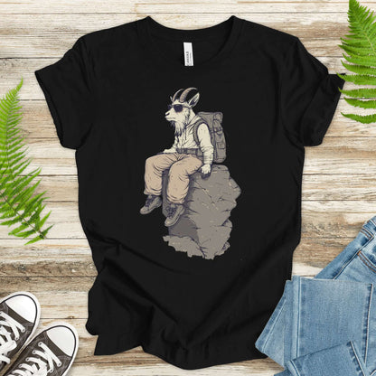 Cliffside Hiking Goat T-Shirt