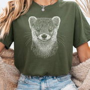 Weasel Spirit Animal Wildlife T-Shirt – Clever Wild Soul