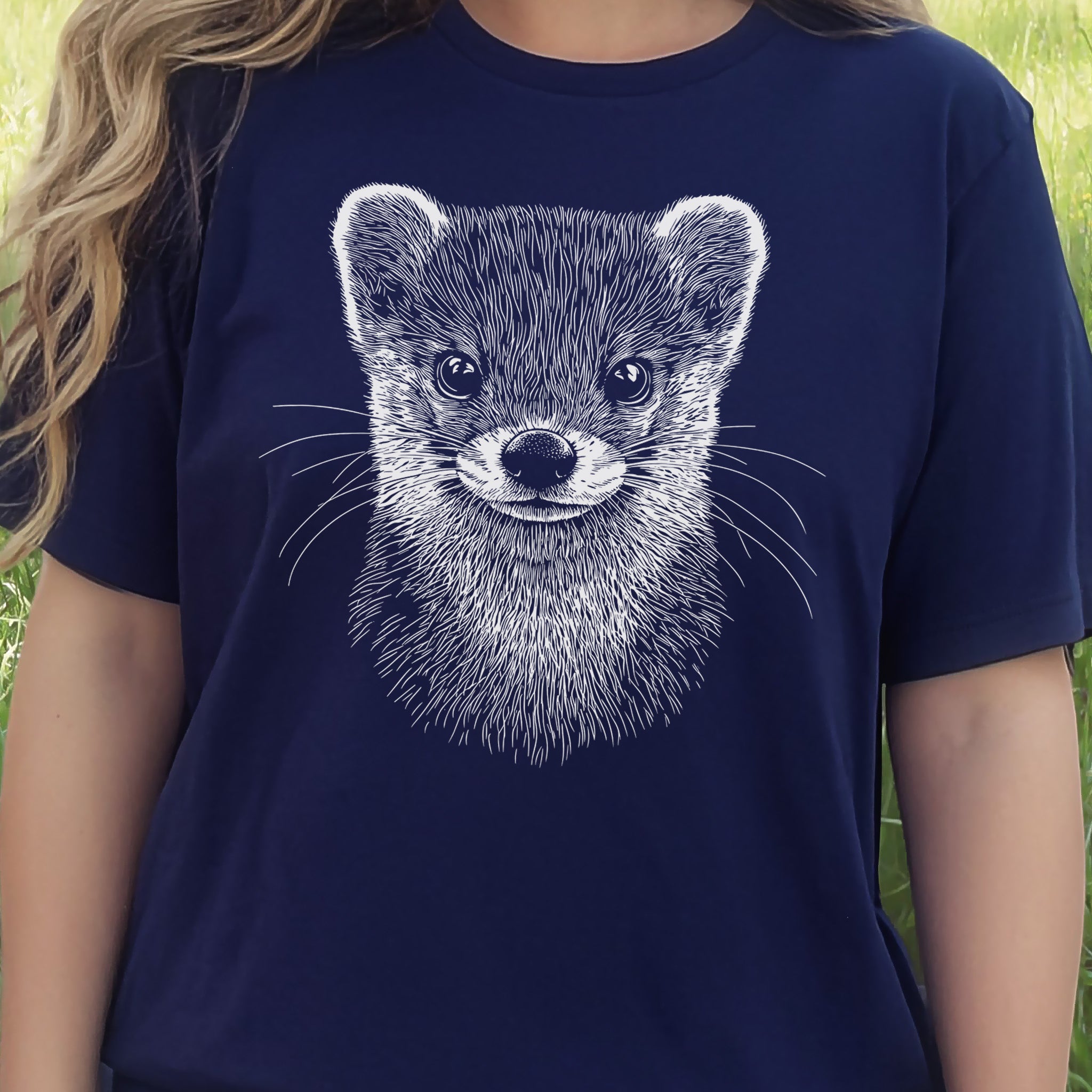 Weasel Spirit Animal Wildlife T-Shirt – Clever Wild Soul