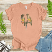 Funny Birds on Sprinkler T-Shirt – Cute Bird Lover Gift for Nature Nerds & Birdwatchers