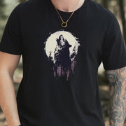 Howling Wolf and Moon T-Shirt – Adventurous Design