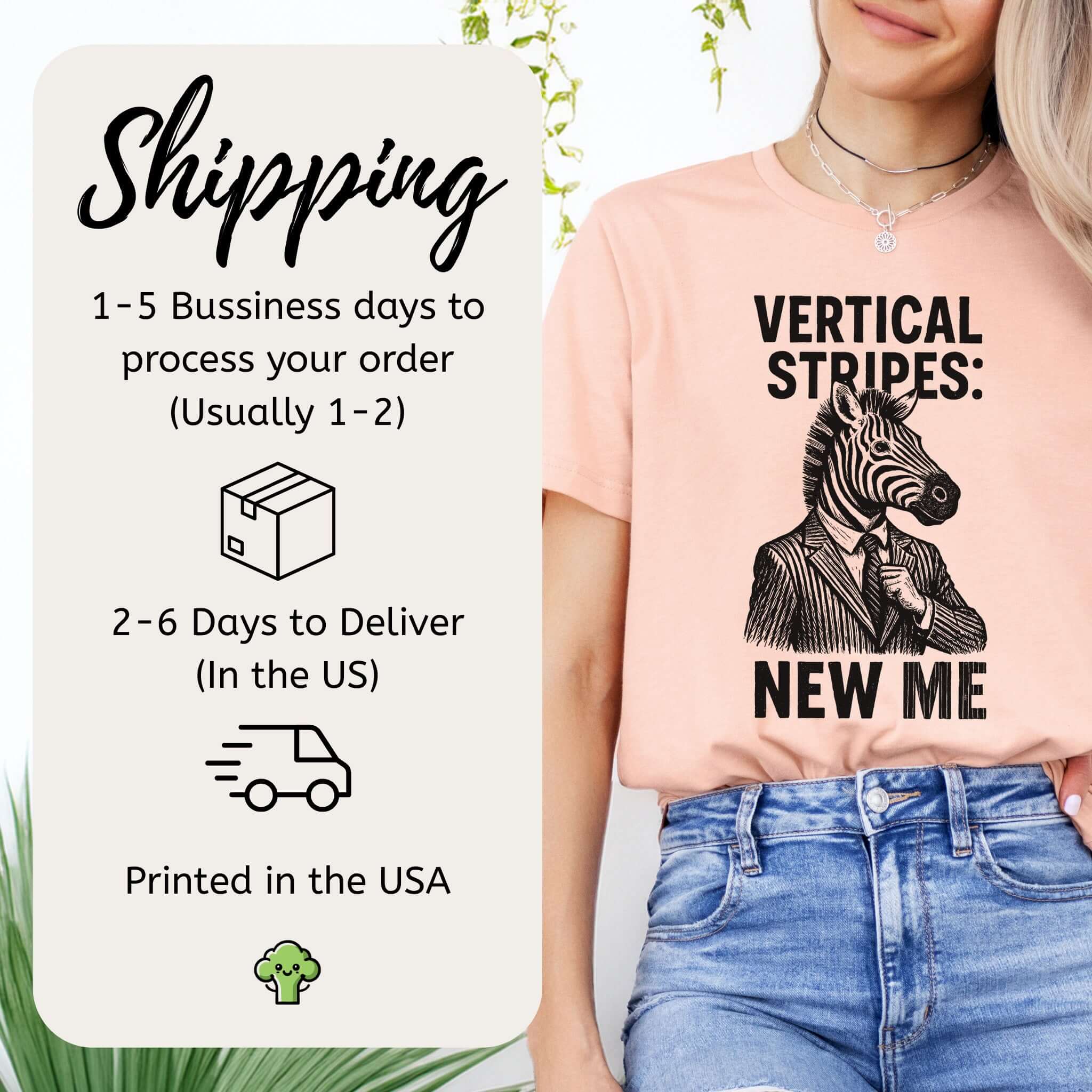 Zebra Vertical Stripes New Me T-Shirt